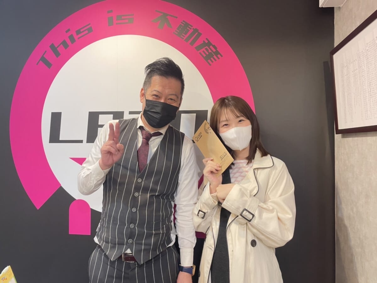 お客様よりお声をいただきました♪